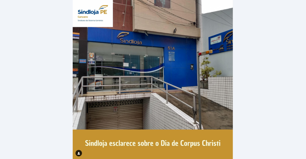 Sindloja esclarece sobre o Dia de Corpus Christi
